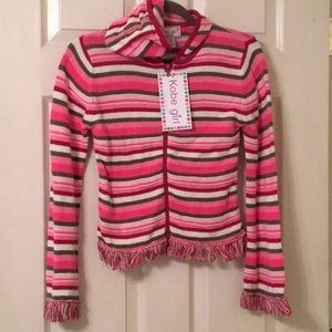 NWT Girls Cute Spring Jacket with hood